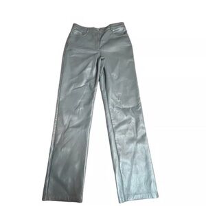Gray Wilfred leather jean